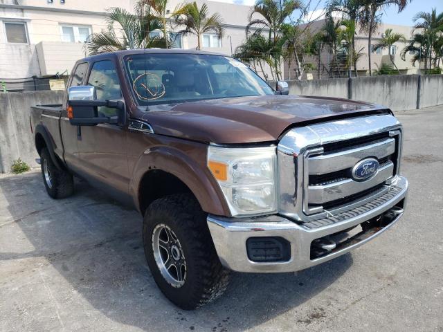 1FT7X2B63BEA87549 - 2011 FORD F250 SUPER BROWN photo 1