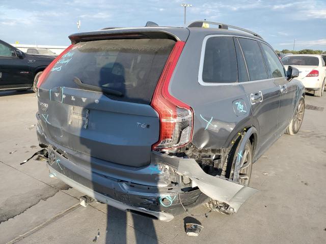 YV4A22PK0G1012636 - 2016 VOLVO XC90 T6 GRAY photo 4