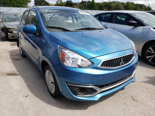 ML32A3HJ5HH019891 - 2017 MITSUBISHI MIRAGE ES BLUE photo 1