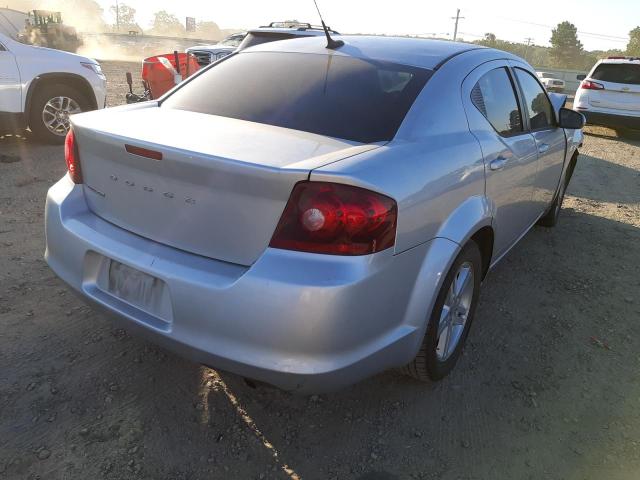 1B3BD1FB8BN526296 - 2011 DODGE AVENGER MA SILVER photo 4