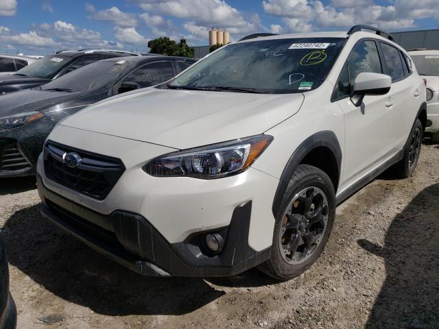 JF2GTAPC2M8306413 - 2021 SUBARU CROSSTREK WHITE photo 2