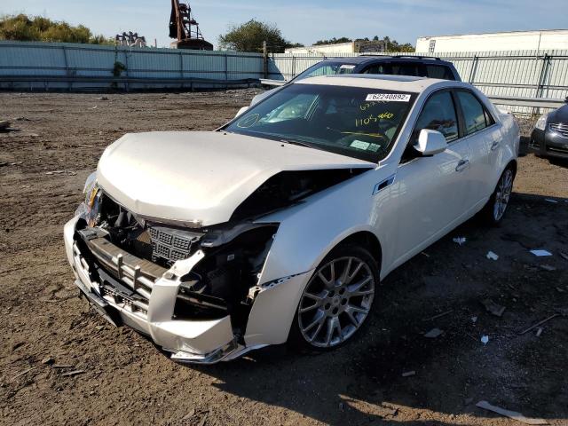 1G6DM5E31C0110598 - 2012 CADILLAC CTS PERFOR WHITE photo 2
