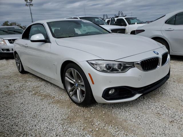 WBA3V7C5XG5A28013 - 2016 BMW 428 I SULE თეთრი ფოტო 1