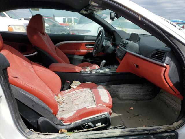 WBA3V7C5XG5A28013 - 2016 BMW 428 I SULE თეთრი ფოტო 5