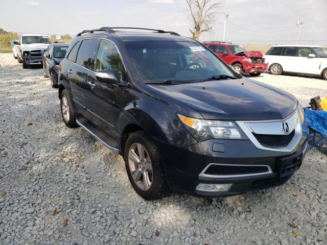 2HNYD2H60DH003701 - 2013 ACURA MDX ADVANC 黑色 照片 1