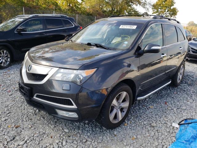 2HNYD2H60DH003701 - 2013 ACURA MDX ADVANC 黑色 照片 2