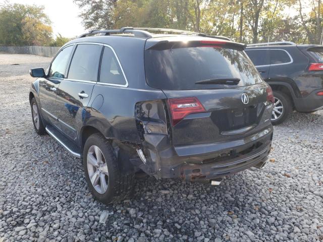 2HNYD2H60DH003701 - 2013 ACURA MDX ADVANC 黑色 照片 3