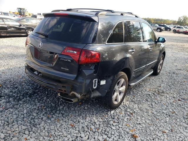 2HNYD2H60DH003701 - 2013 ACURA MDX ADVANC 黑色 照片 4