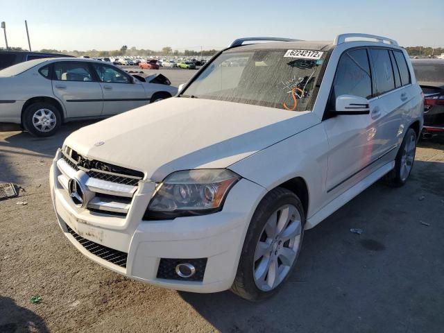 WDCGG8HB6AF423141 - 2010 MERCEDES-BENZ GLK 350 4M WHITE photo 2