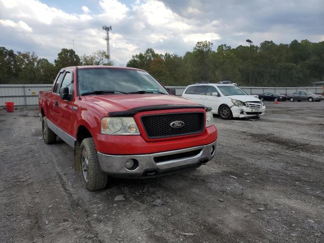 1FTPX14586FB65600 - 2006 FORD F150 RED photo 9