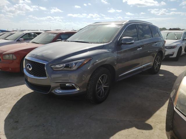 5N1DL0MM5KC523680 - 2019 INFINITI QX60 LUXE GRAY photo 2