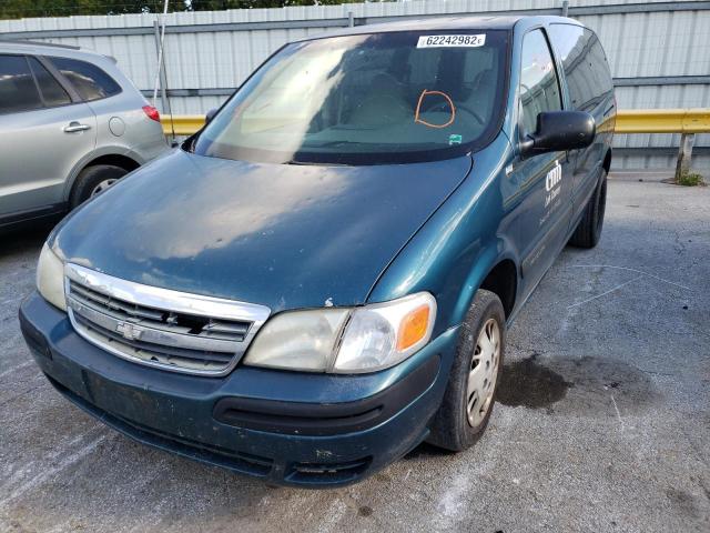 1GNDX23E43D282163 - 2003 CHEVROLET VENTURE EC TURQUOISE photo 2