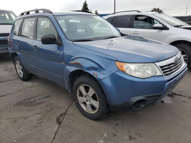 JF2SH6BC2AH903587 - 2010 SUBARU FORESTER X BLUE photo 1