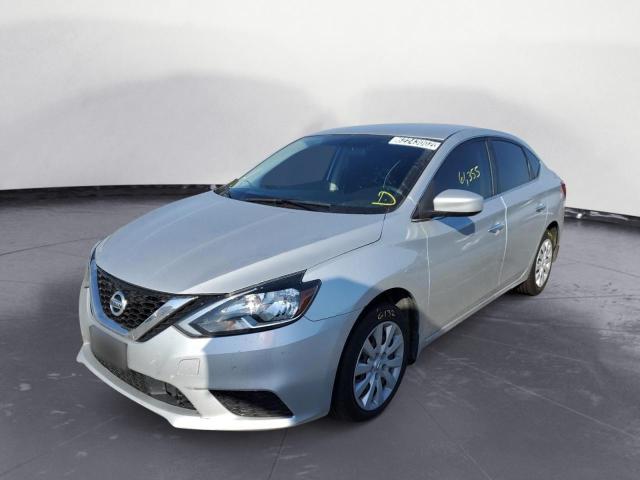 3N1AB7AP3JY346301 - 2018 NISSAN SENTRA S SILVER photo 1