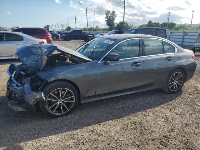 3MW5R1J0XM8C07326 - 2021 BMW 330I GRAY photo 1