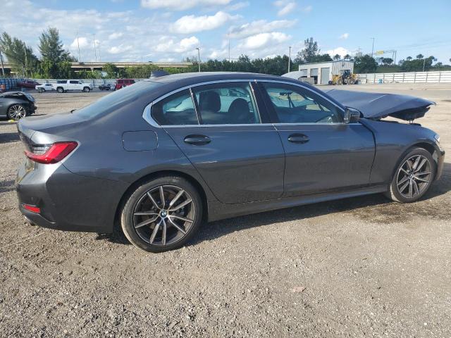 3MW5R1J0XM8C07326 - 2021 BMW 330I GRAY photo 3