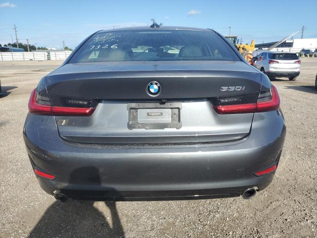 3MW5R1J0XM8C07326 - 2021 BMW 330I GRAY photo 6