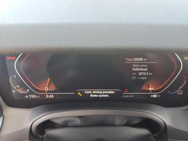 3MW5R1J0XM8C07326 - 2021 BMW 330I GRAY photo 9