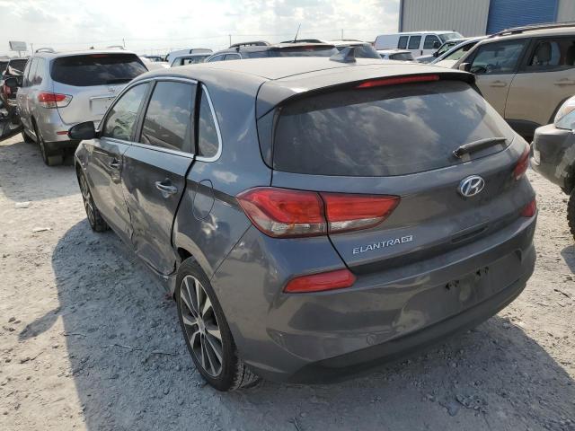 KMHH35LE6JU063396 - 2018 HYUNDAI ELANTRA GT GRAY photo 3