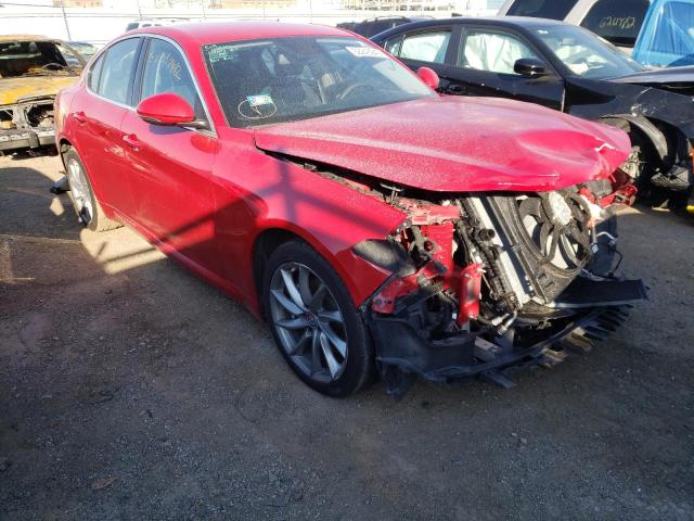 ZARFAEDN0H7541732 - 2017 ALFA ROMEO GIULIA Q4 წითელი ფოტო 1