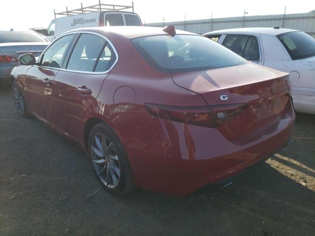 ZARFAEDN0H7541732 - 2017 ALFA ROMEO GIULIA Q4 წითელი ფოტო 3