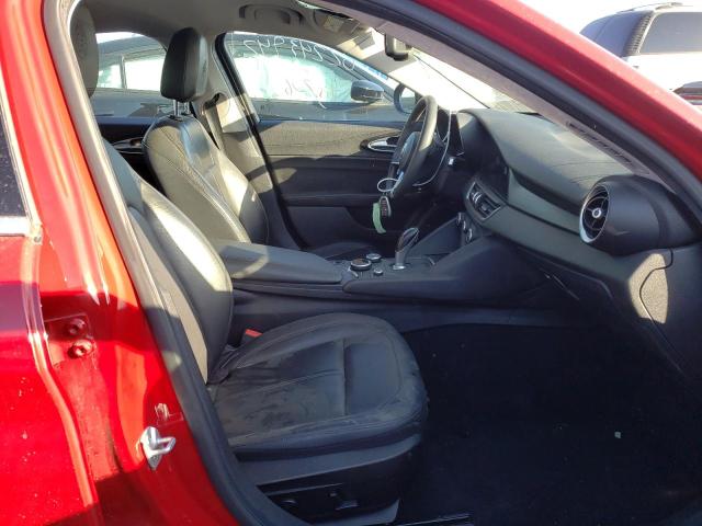 ZARFAEDN0H7541732 - 2017 ALFA ROMEO GIULIA Q4 წითელი ფოტო 5