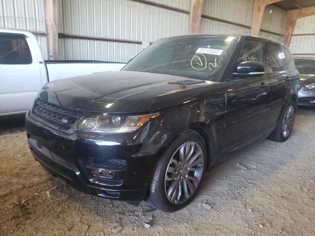 SALWR2FVXHA177376 - 2017 LAND ROVER RANGE ROVE BLACK photo 2