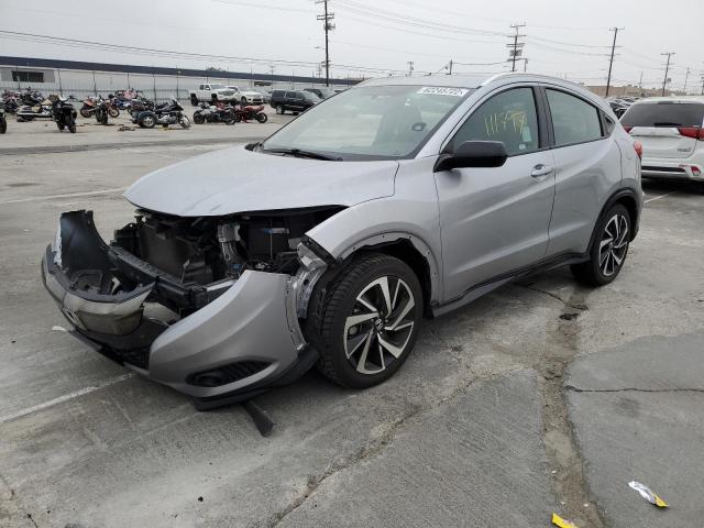 3CZRU5H11KG701788 - 2019 HONDA HR-V SPORT SILVER photo 2