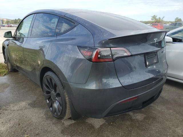 7SAYGDEF6NF379746 - 2022 TESLA MODEL Y Серый фото 3