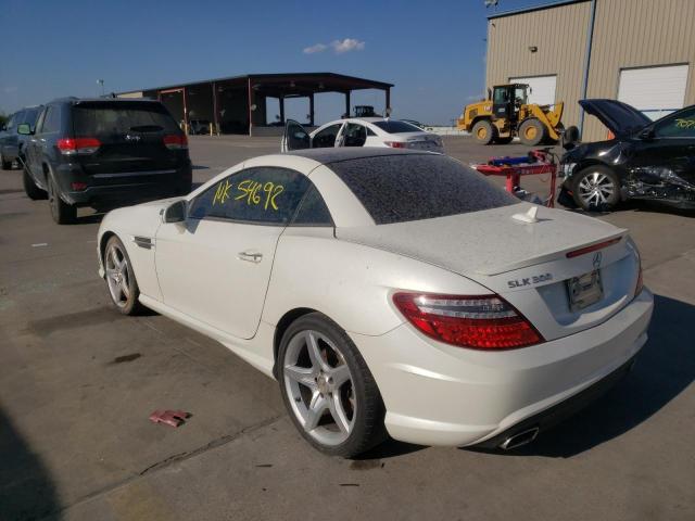 WDDPK3JA1GF115589 - 2016 MERCEDES-BENZ SLK 300 WHITE photo 3