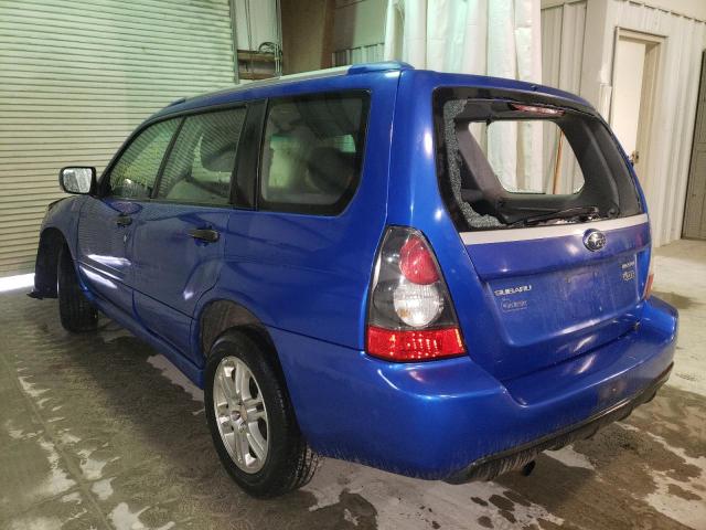 JF1SG66688H701214 - 2008 SUBARU FORESTER S Mavi foto 3
