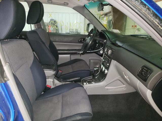 JF1SG66688H701214 - 2008 SUBARU FORESTER S Mavi foto 5