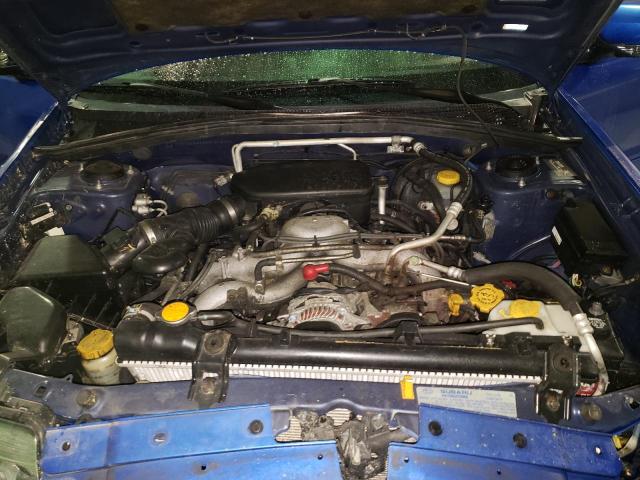 JF1SG66688H701214 - 2008 SUBARU FORESTER S Mavi foto 7