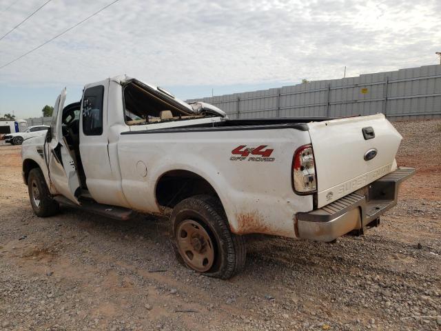 1FTWX31Y28EE21633 - 2008 FORD F350 SRW S WHITE photo 3