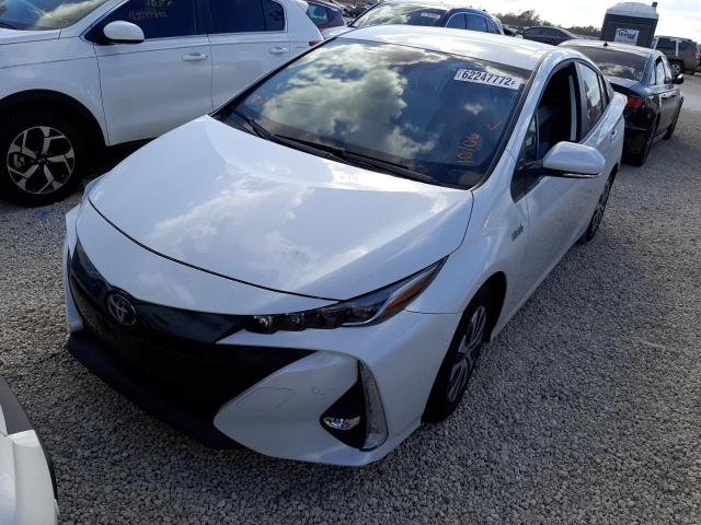 JTDKAMFP5M3177049 - 2021 TOYOTA PRIUS PRIM 白色 照片 9