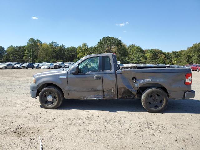 1FTRF12W55KF13902 - 2005 FORD F150 GRAY photo 9