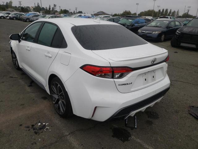 5YFP4MCE0MP061510 - 2021 TOYOTA COROLLA SE WHITE photo 3