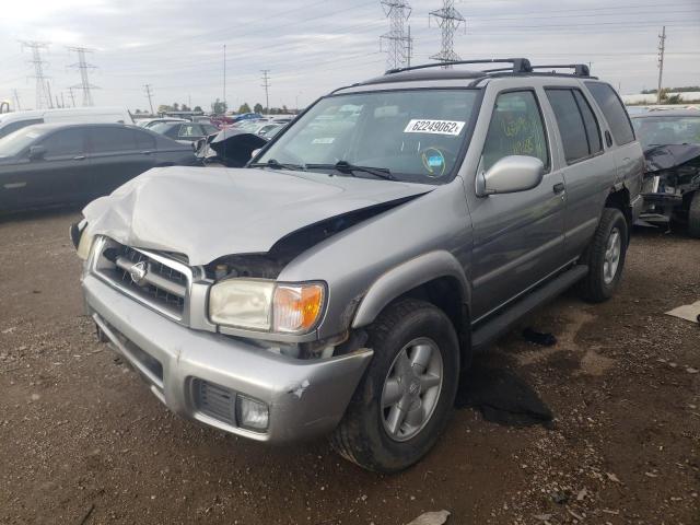 JN8DR07Y01W530362 - 2001 NISSAN PATHFINDER SILVER photo 2