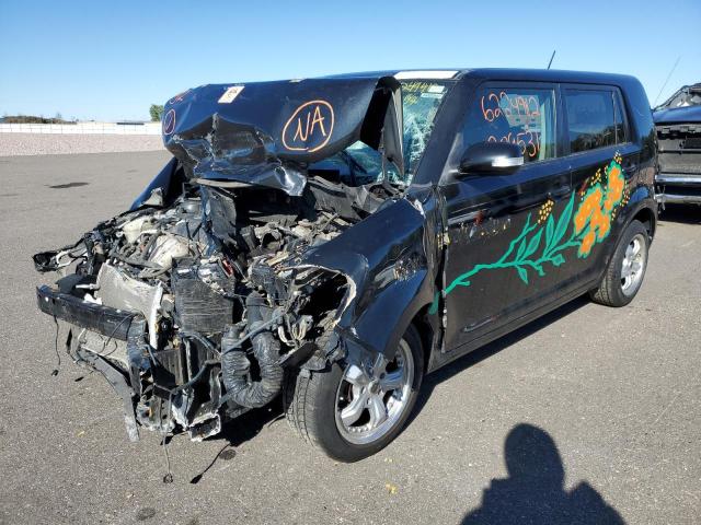 JTLKE50EX81041524 - 2008 TOYOTA SCION XB შავი ფოტო 2