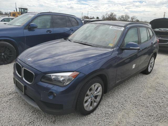 WBAVL1C58DVR91495 - 2013 BMW X1 XDRIVE2 BLUE photo 2