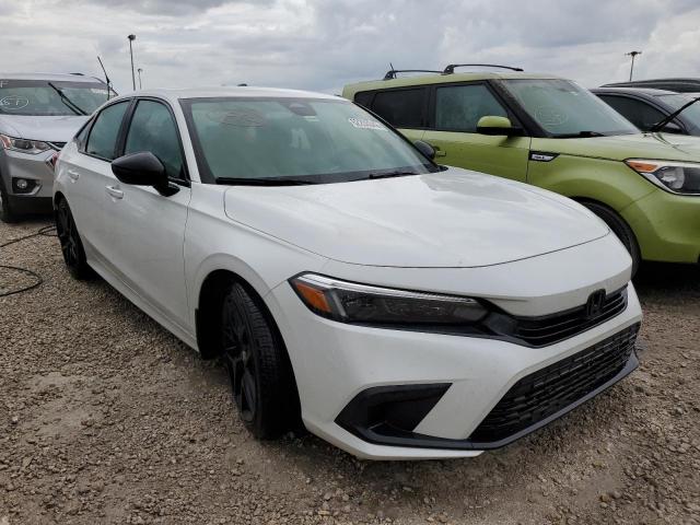 2HGFE2F58NH538864 - 2022 HONDA CIVIC SPOR 白色 照片 1