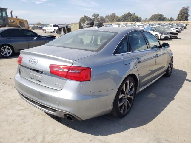 WAUJGAFC1CN070439 - 2012 AUDI A6 PRESTIG ვერცხლისფერი ფოტო 4