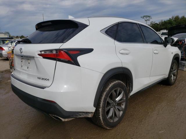 JTJYARBZ8G2044999 - 2016 LEXUS NX 200T BA WHITE photo 4