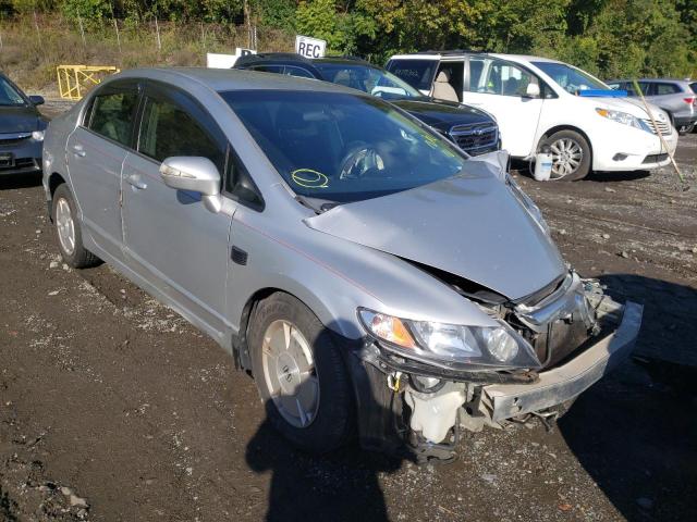 JHMFA36296S027744 - 2006 HONDA CIVIC HYBR SILVER photo 1