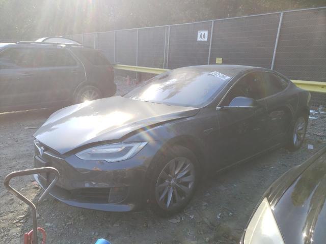 5YJSA1E11GF151227 - 2016 TESLA MODEL S ნაცრისფერი ფოტო 2
