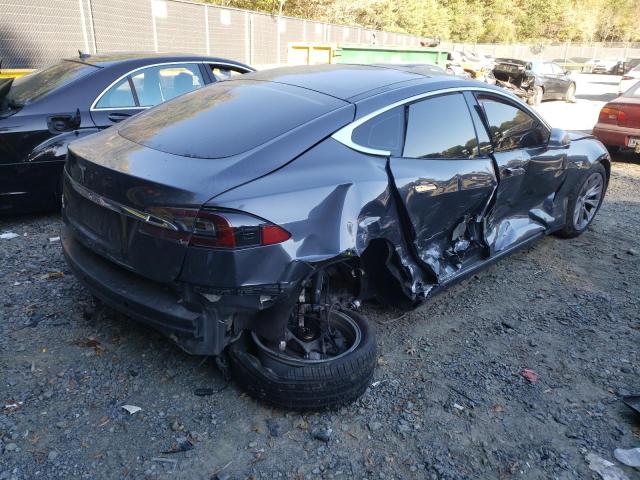 5YJSA1E11GF151227 - 2016 TESLA MODEL S ნაცრისფერი ფოტო 4