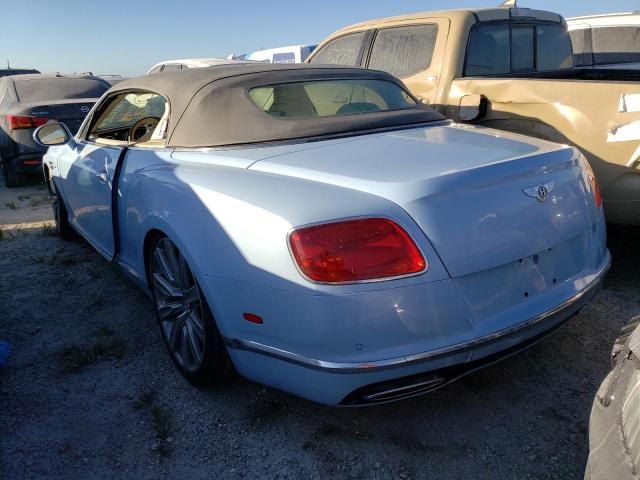 SCBGU3ZA4HC061459 - 2017 BENTLEY CONTINENTA BLUE photo 3