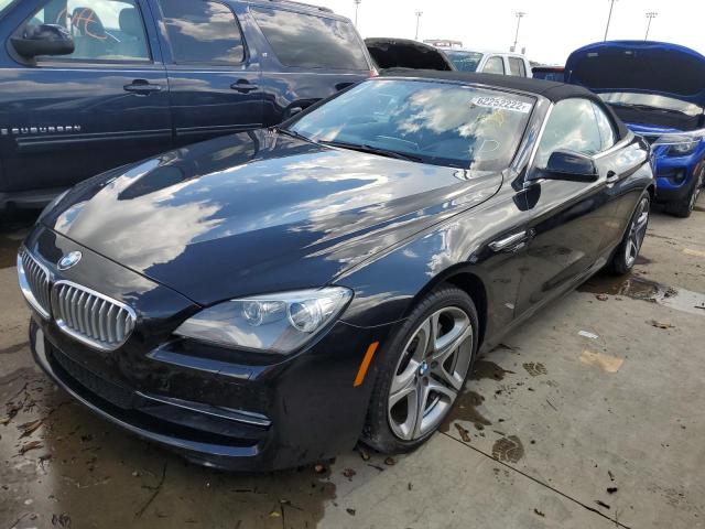 WBALZ5C50CC619527 - 2012 BMW 650 XI BLACK photo 2