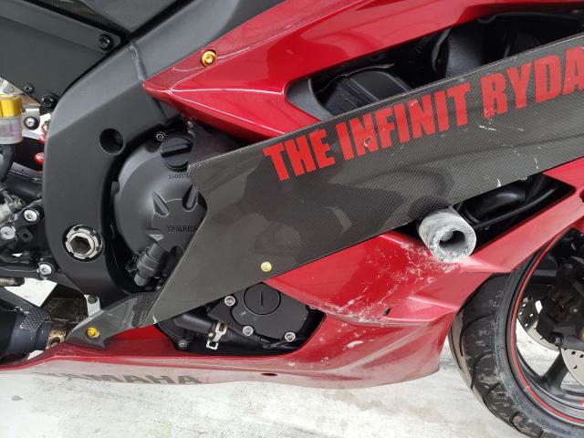 JYARJ12E97A022808 - 2007 YAMAHA YZFR6 L RED photo 7