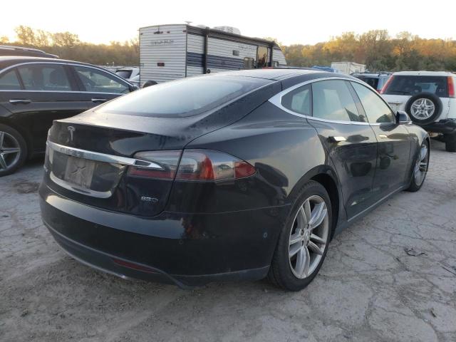 5YJSA1E27FF109281 - 2015 TESLA MODEL S Negro foto 4